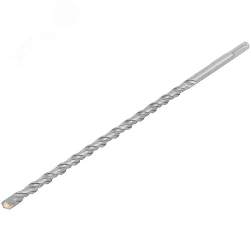 Бур по бетону SDS PLUS, Профи, W-образная вставка, двойная спираль, 10 х 310 мм - фото 2