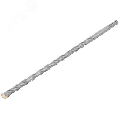 Бур по бетону SDS PLUS, Профи, W-образная вставка, двойная спираль, 12 х 310 мм - фото 2