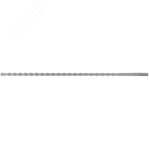 Изображение товара Бур по бетону SDS PLUS, Профи, W-образная вставка, двойная спираль, 10 х 460 мм (шт)