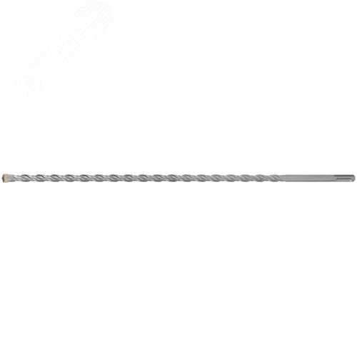 Изображение товара Бур по бетону SDS PLUS, Профи, W-образная вставка, двойная спираль, 12 х 460 мм (шт)