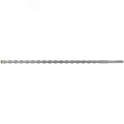 Изображение товара Бур по бетону SDS PLUS, Профи, W-образная вставка, двойная спираль, 14 х 460 мм (шт)