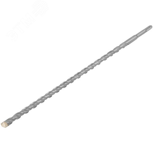 Бур по бетону SDS PLUS, Профи, W-образная вставка, двойная спираль, 14 х 460 мм - фото 2
