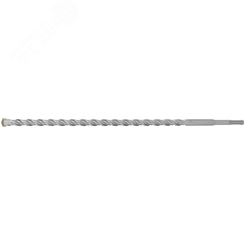Бур по бетону SDS PLUS, Профи, W-образная вставка, двойная спираль, 16 х 460 мм - фото 1