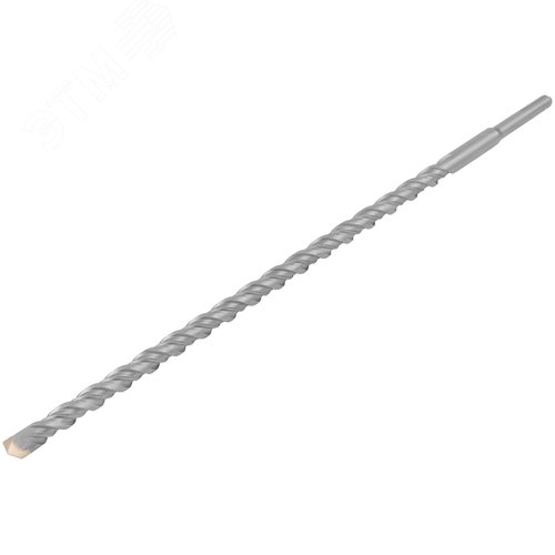 Бур по бетону SDS PLUS, Профи, W-образная вставка, двойная спираль, 16 х 460 мм - фото 2