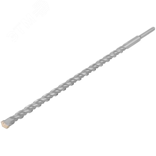 Бур по бетону SDS PLUS, Профи, W-образная вставка, двойная спираль, 18 х 460 мм - фото 2