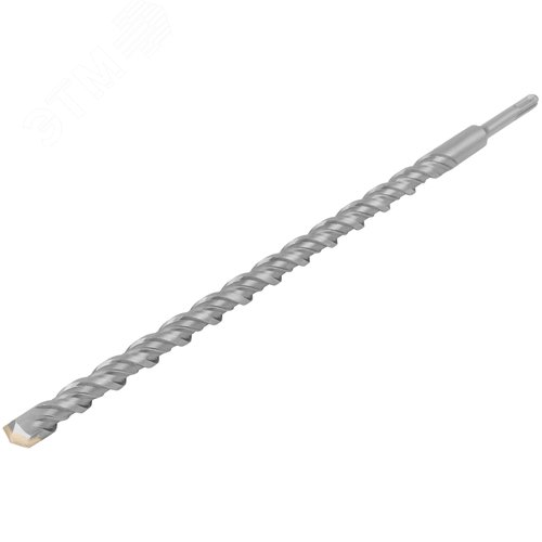 Бур по бетону SDS PLUS, Профи, W-образная вставка, двойная спираль, 20 х 460 мм - фото 2
