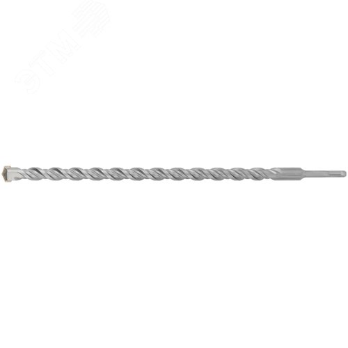 Изображение товара Бур по бетону SDS PLUS, Профи, W-образная вставка, двойная спираль, 22 х 460 мм (шт)
