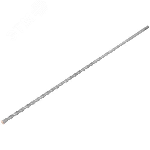 Бур по бетону SDS PLUS, Профи, W-образная вставка, двойная спираль, 10 х 600 мм - фото 2