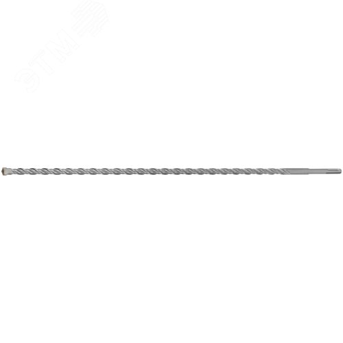 Изображение товара Бур по бетону SDS PLUS, Профи, W-образная вставка, двойная спираль, 14 х 600 мм (шт)