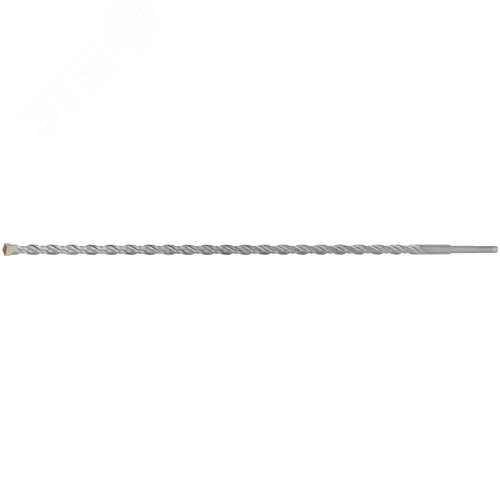 Изображение товара Бур по бетону SDS PLUS, Профи, W-образная вставка, двойная спираль, 16 х 600 мм (шт)