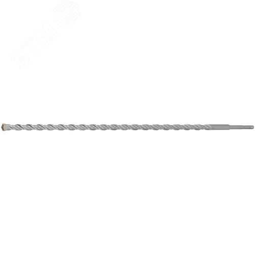 Бур по бетону SDS PLUS, Профи, W-образная вставка, двойная спираль, 18 х 600 мм - фото 1