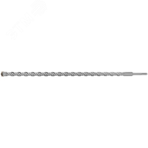 Бур по бетону SDS PLUS, Профи, W-образная вставка, двойная спираль, 22 х 600 мм - фото 1