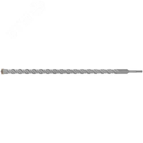 Бур по бетону SDS PLUS, Профи, W-образная вставка, двойная спираль, 25 х 600 мм - фото 1