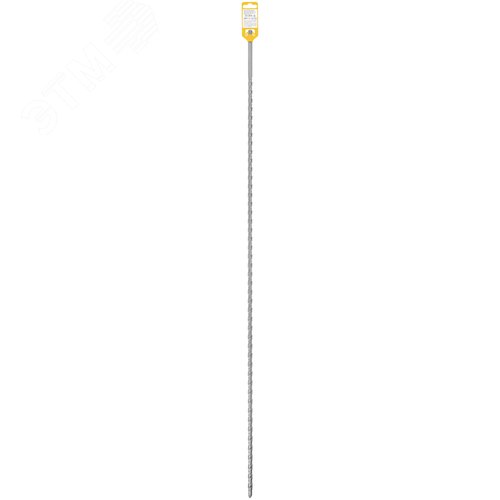 Бур по бетону SDS PLUS, Профи, W-образная вставка, двойная спираль, 12 х 1000 мм - фото 4