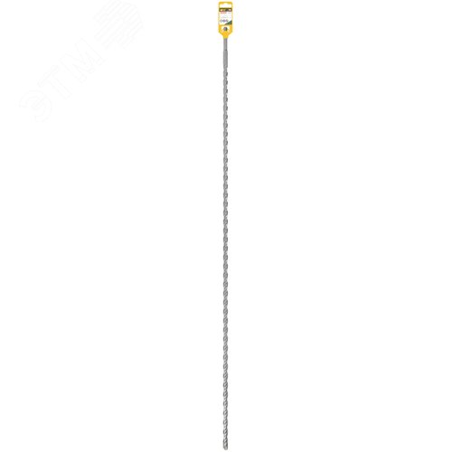 Бур по бетону SDS PLUS, Профи, W-образная вставка, двойная спираль, 14 х 1000 мм - фото 3