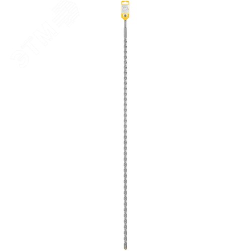 Бур по бетону SDS PLUS, Профи, W-образная вставка, двойная спираль, 16 х 1000 мм - фото 4