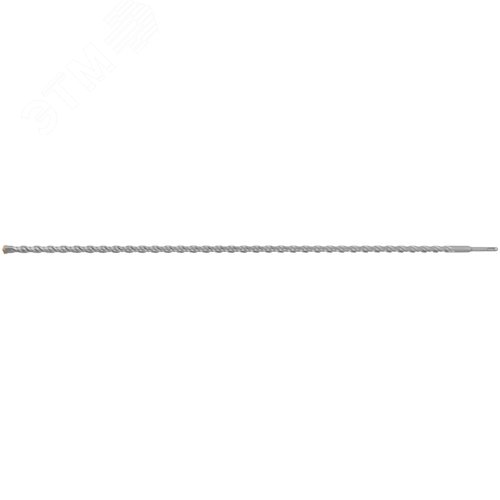 Изображение товара Бур по бетону SDS PLUS, Профи, W-образная вставка, двойная спираль, 18 х 1000 мм (шт)