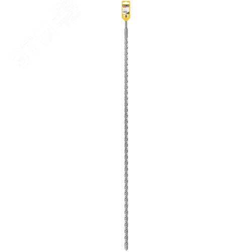 Бур по бетону SDS PLUS, Профи, W-образная вставка, двойная спираль, 18 х 1000 мм - фото 3