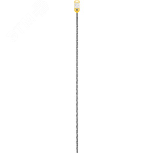 Бур по бетону SDS PLUS, Профи, W-образная вставка, двойная спираль, 18 х 1000 мм - фото 4