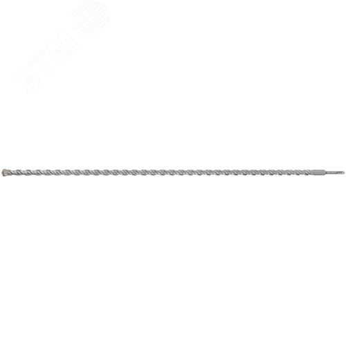 Бур по бетону SDS PLUS, Профи, W-образная вставка, двойная спираль, 22 х 1000 мм - фото 1