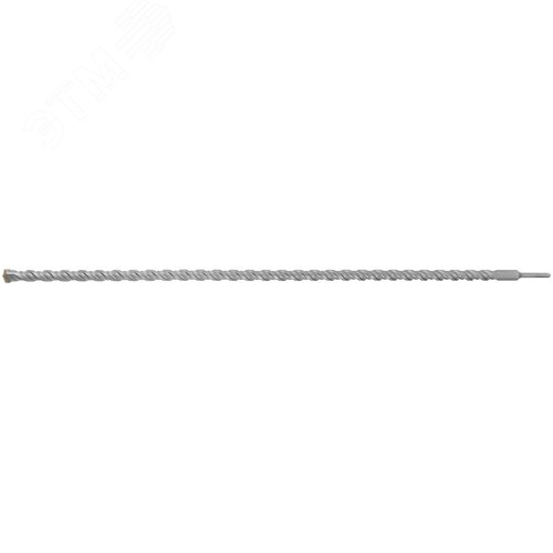 Изображение товара Бур по бетону SDS PLUS, Профи, W-образная вставка, двойная спираль, 25 х 1000 мм (шт)