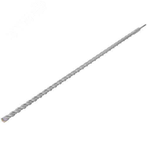 Бур по бетону SDS PLUS, Профи, W-образная вставка, двойная спираль, 25 х 1000 мм - фото 2