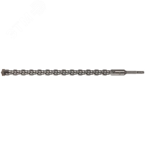 Бур по бетону SDS-PLUS, Профи, крестообразная вставка, двойная спираль, 6 х 110 мм - фото 1