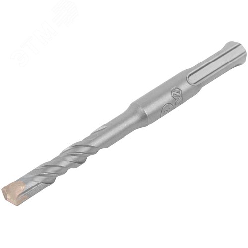 Бур по бетону SDS-PLUS, Профи, крестообразная вставка, двойная спираль, 8 х 110 мм - фото 2