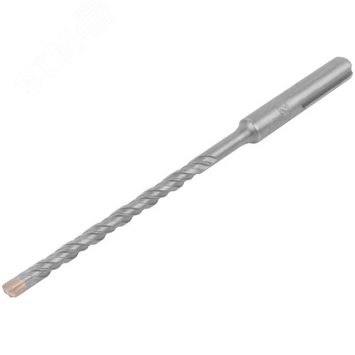 Бур по бетону SDS-PLUS, Профи, крестообразная вставка, двойная спираль, 6 х 160 мм - фото 2