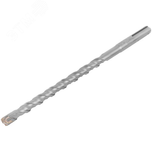 Бур по бетону SDS-PLUS, Профи, крестообразная вставка, двойная спираль, 10 х 210 мм - фото 2