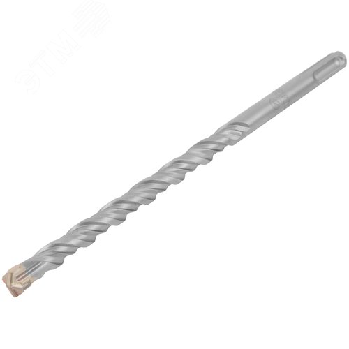 Бур по бетону SDS-PLUS, Профи, крестообразная вставка, двойная спираль, 12 х 210 мм - фото 2