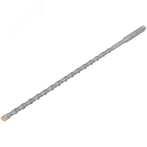 Бур по бетону SDS-PLUS, Профи, крестообразная вставка, двойная спираль, 8 х 310 мм - фото 2