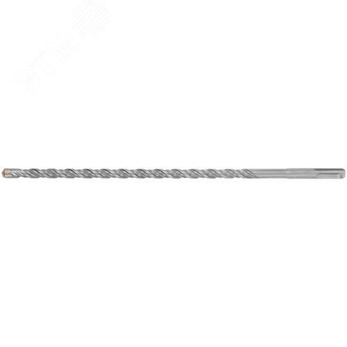 Бур по бетону SDS-PLUS, Профи, крестообразная вставка, двойная спираль, 10 х 310 мм - фото 1