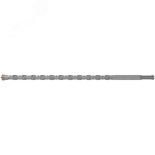 Бур по бетону SDS-PLUS, Профи, крестообразная вставка, двойная спираль, 12 х 310 мм - фото 1