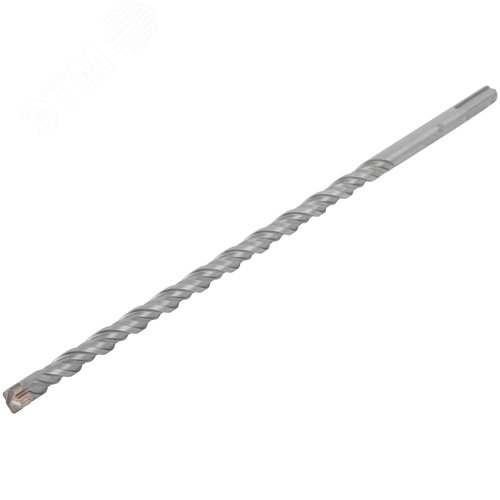 Бур по бетону SDS-PLUS, Профи, крестообразная вставка, двойная спираль, 12 х 310 мм - фото 2