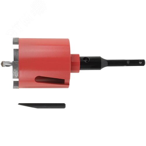 Изображение товара Коронка кольцевая по бетону алмазная безударная в сборе 72 мм (шт)