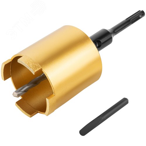 Коронка кольцевая по бетону алмазная безударная в сборе 72 мм - фото 2