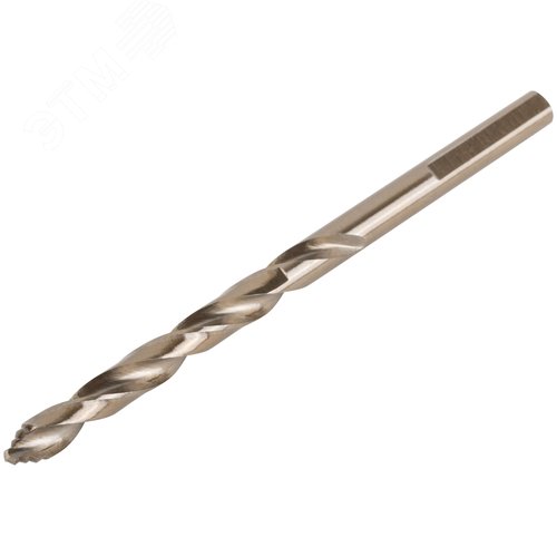 Сверло по металлу HSS, кобальт 5% Профи, ступенчатая заточка наконечника, блистер 5,5х93 мм ( 1 шт.) - фото 2