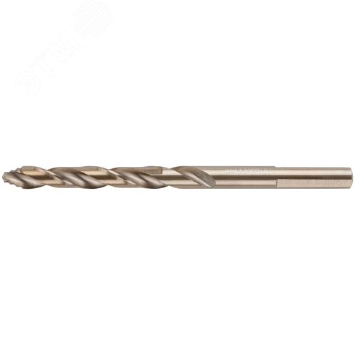 Сверло по металлу HSS, кобальт 5% Профи, ступенчатая заточка наконечника, блистер 6,0х93 мм ( 1 шт.) - фото 1