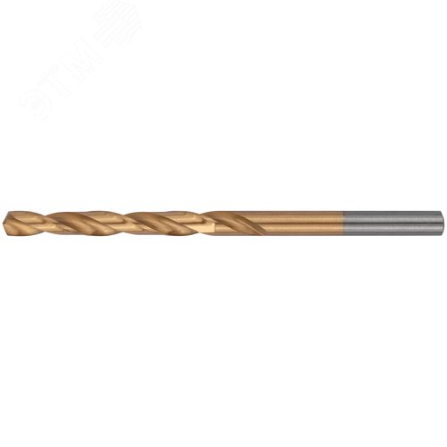 Изображение товара Сверла HSS по металлу, титановое покрытие 5.0 мм (10 шт) (упак)