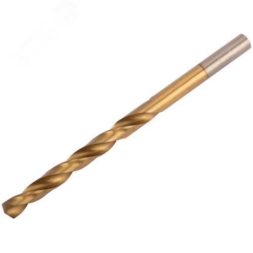 Сверло HSS по металлу, титановое покрытие, в блистере 5.5 мм - фото 2