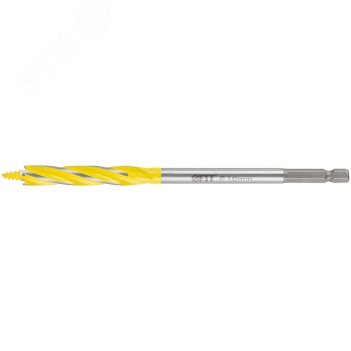 Сверло по дереву 4-х спиральное Х-тип Профи  10х165 мм - фото 1