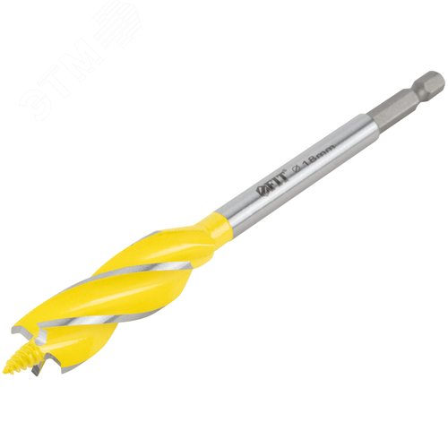 Сверло по дереву 4-х спиральное Х-тип Профи  18х165 мм - фото 2