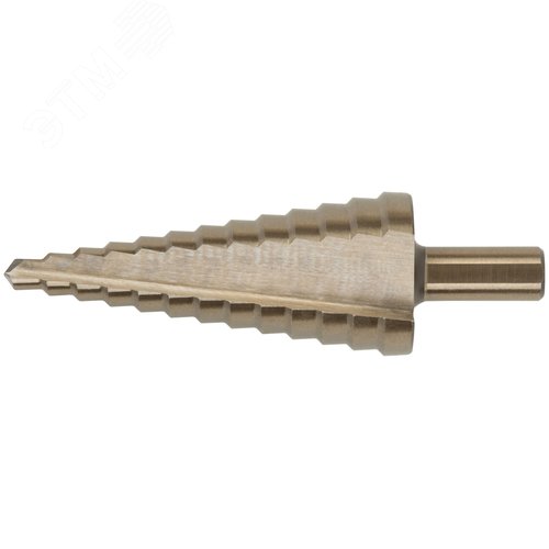 Изображение товара Сверло ступенчатое HSS Co5% ( Р6М5К5 ) по металлу, 13 ступеней, 6-30 мм (шт)