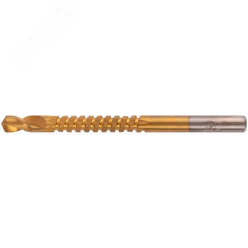 Изображение товара Сверло-фреза универсальное титановое покрытие 6 мм (шт)