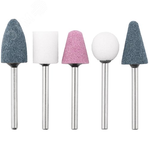 Изображение товара Шарошки абразивные по металлу, 5 шт(малые) (шт)