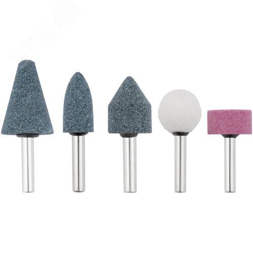 Изображение товара Шарошки абразивные по металлу, 5 шт (большие) (шт)