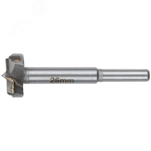 Изображение товара Сверло Форстнера (фреза) с карбидными вставками 26 мм (шт)