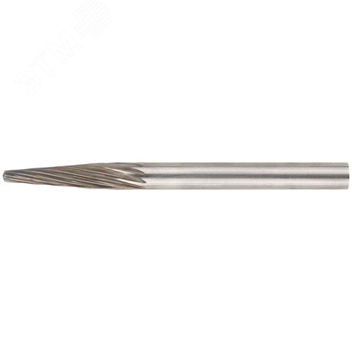 Изображение товара Шарошка карбидная Профи, штифт 3 мм (мини), коническая с закруглением (шт)