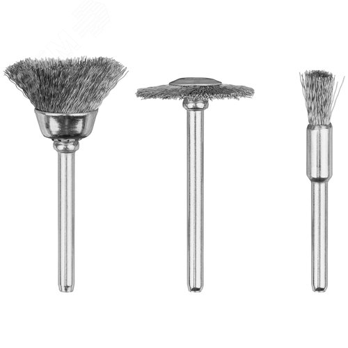 Изображение товара Корщетки из нержавеющей стали, набор 3 шт (шт)